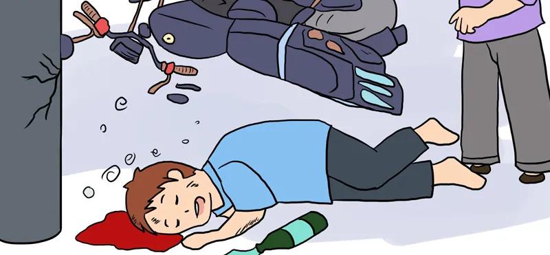 自然灾害, 爆炸, 火器伤, 坠落, 跌倒以及各种锐器, 钝器对头部的伤害