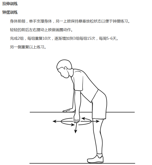 肩关节的家庭适能锻炼方案