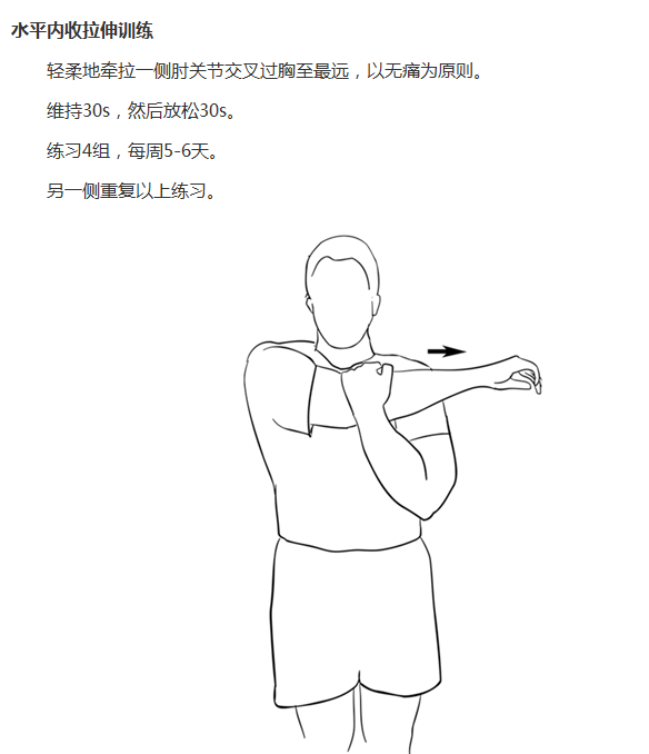 肩关节的家庭适能锻炼方案