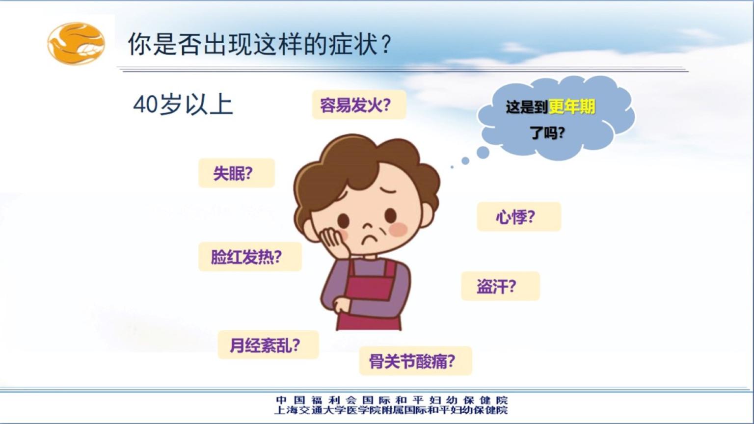 什么是更年期综合征有哪些症状