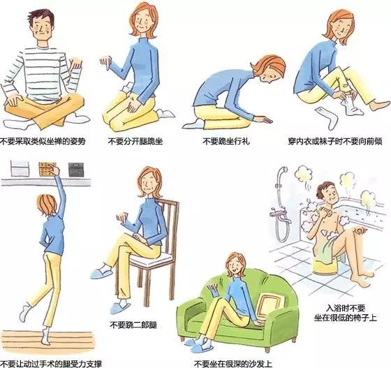 (9)完全康复后可进行的体育活动:散步,园艺,骑车,保龄球,乒乓球,游泳