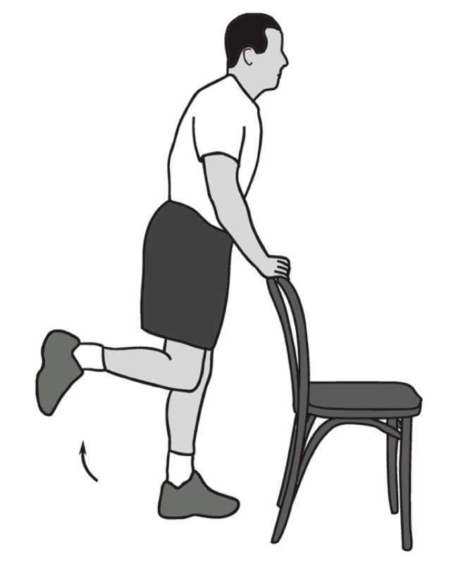 膝关节简易康复方案