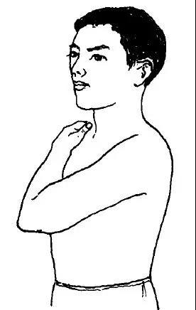 杜加征(dugas sign):患者坐位或站立位,肘关节取屈曲位,将手搭于对侧