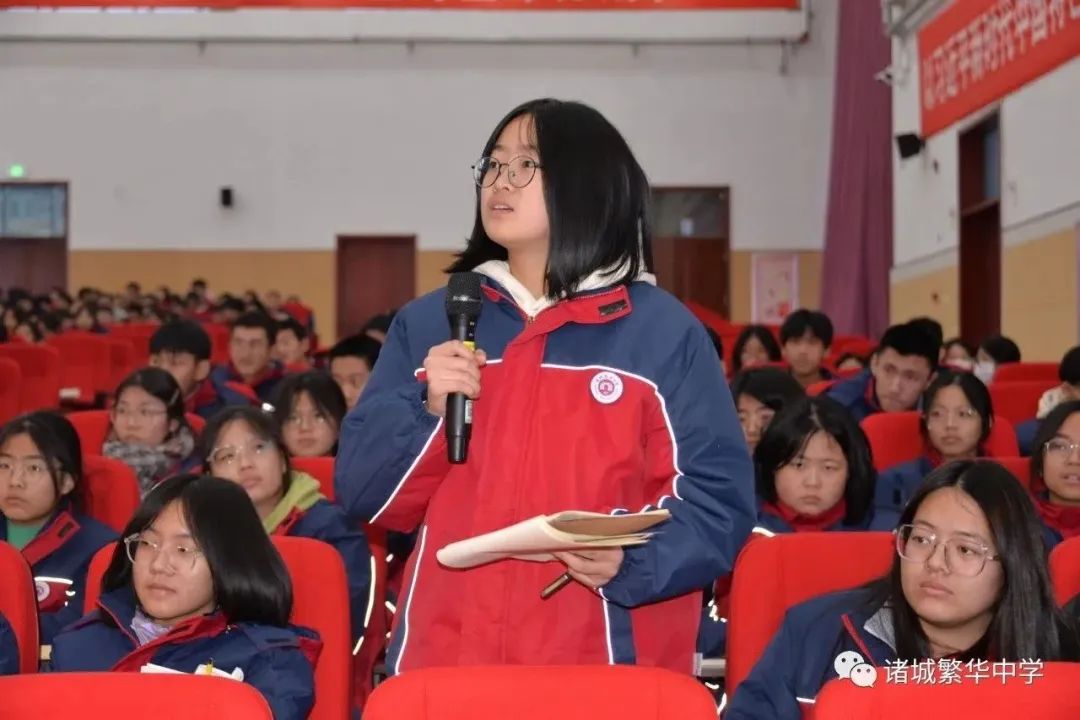 戴尅戎院士王金武教授团队赴山东省诸城市繁华中学进行科技部项目示范